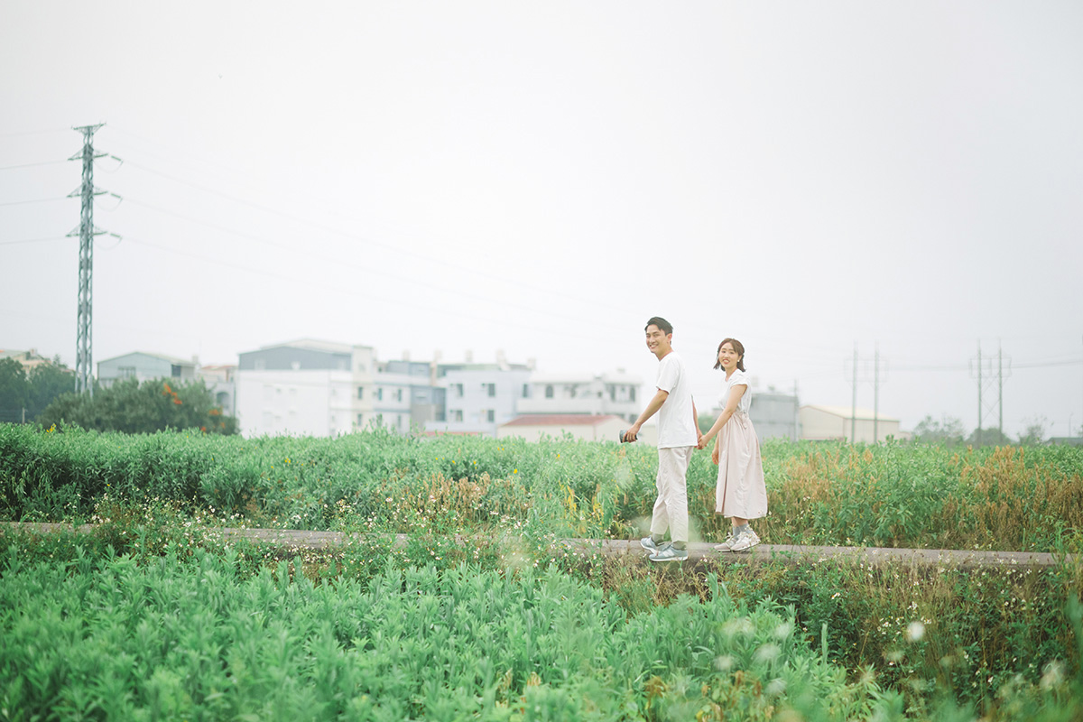 自助婚紗,自然風格婚紗,台南,雙子小姐