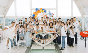 抓周紀錄,全家福寫真,雙子小姐